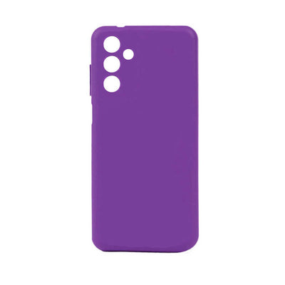 Galaxy A04S Kılıf Zore Biye Silikon Mor