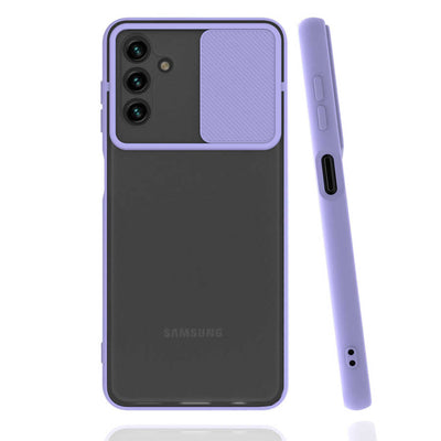 Galaxy A04S Kılıf Zore Lensi Kapak Turkuaz
