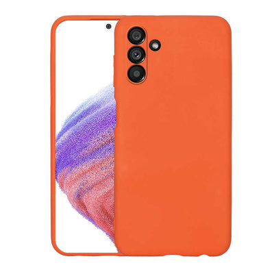 Galaxy A04S Kılıf Zore Mara Lansman Kapak Turuncu