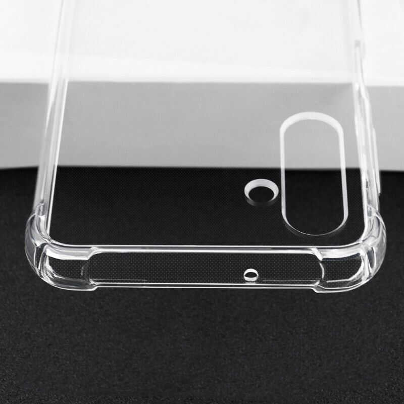 Galaxy A04S Kılıf Zore Nitro Anti Shock Silikon Renksiz