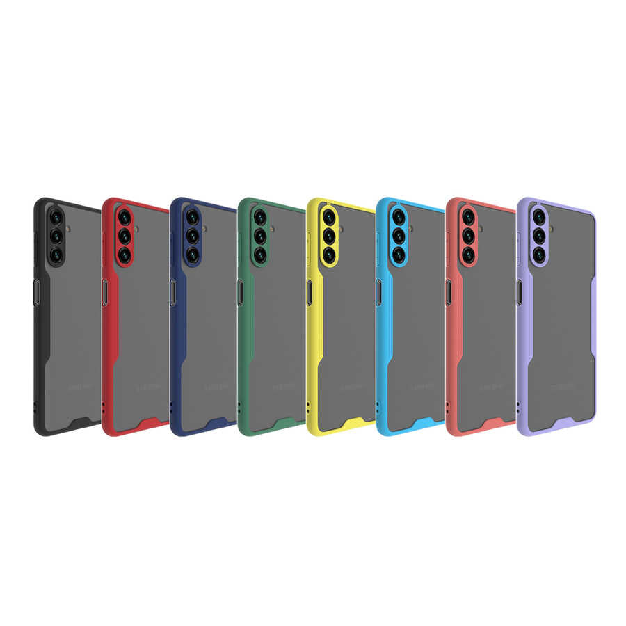 Galaxy A04S Kılıf Zore Parfe Kapak Lacivert