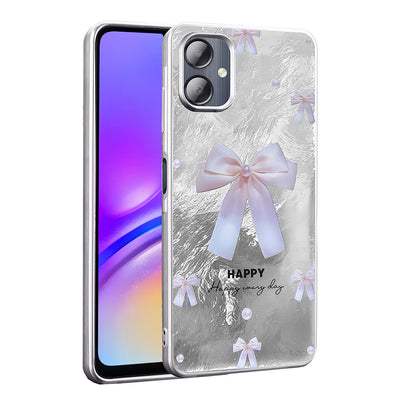 Galaxy A06 Kılıf Desenli Zore Mep Kapak Gold Leopar