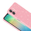 Galaxy A06 Kılıf Kamera Korumalı Simli Lüks Zore Koton Kapak Siyah