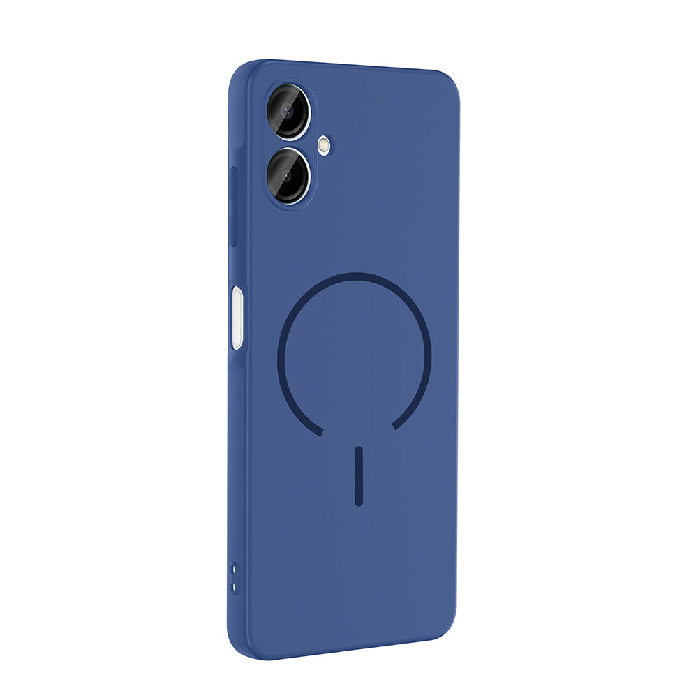 Galaxy A06 Kılıf M-safe Şarj Özellikli Zore Meta Kapak Rose Pembe