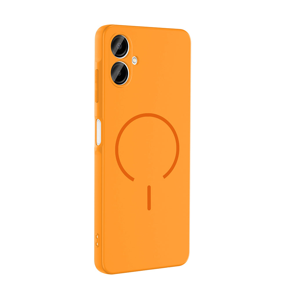 Galaxy A06 Kılıf M-safe Şarj Özellikli Zore Meta Kapak Rose Pembe