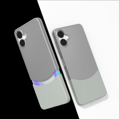 Galaxy A06 Kılıf Mıknatıslı Zore Duble Kapak Gri