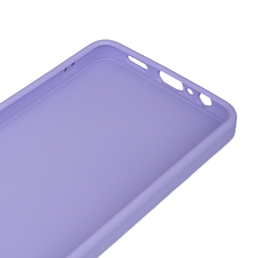 Galaxy A06 Kılıf Zore Biye Silikon Mor