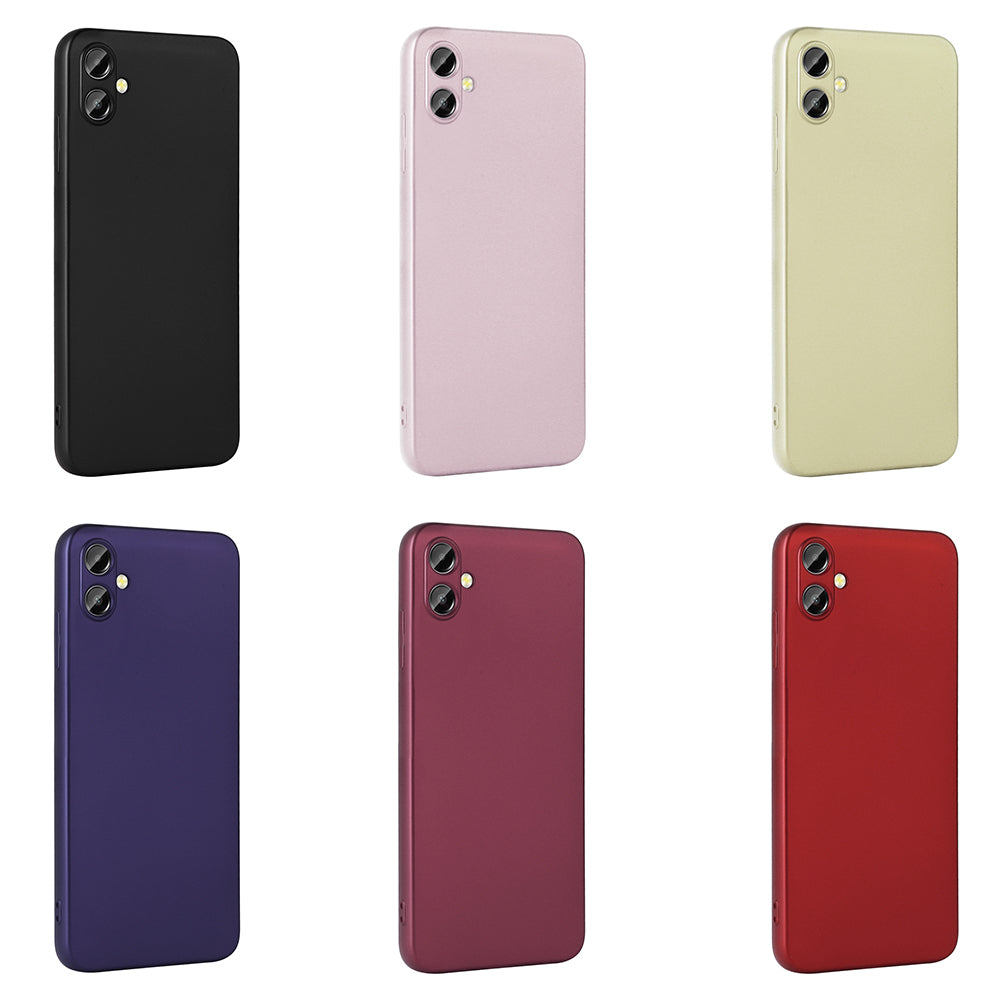 Galaxy A06 Kılıf Zore Premier Silikon Kapak Saks Mavi