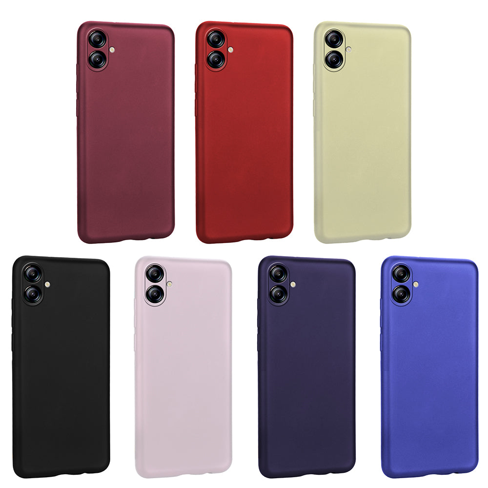 Galaxy A06 Kılıf Zore Premier Silikon Kapak Rose Gold