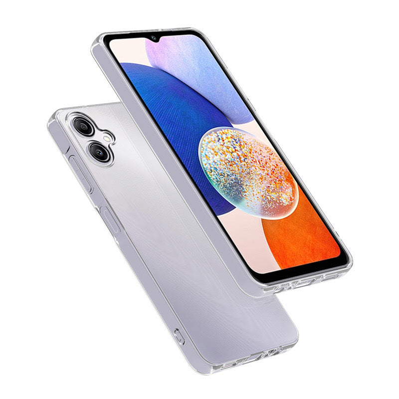 Galaxy A06 Kılıf Zore Süper Silikon Kapak Şeffaf