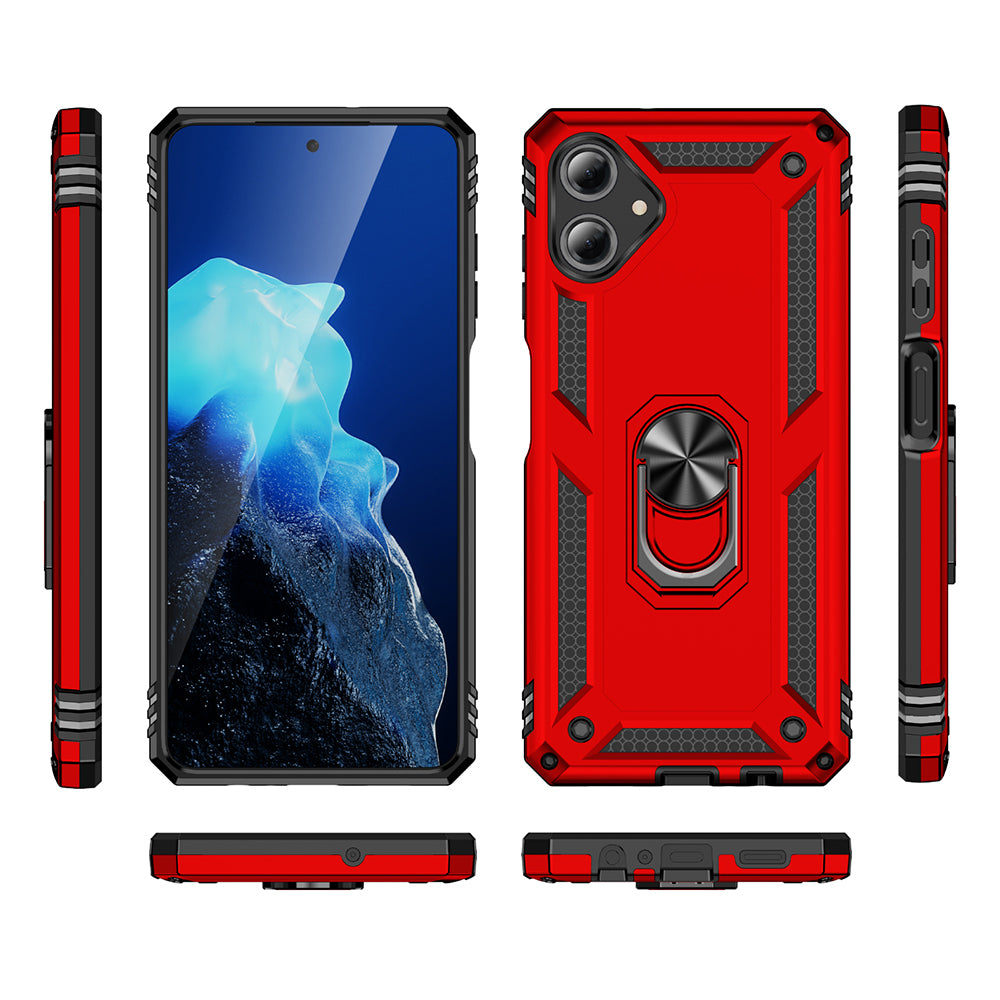 Galaxy A06 Kılıf Zore Vega Kapak Kırmızı