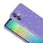 Galaxy A07 Kılıf Kamera Korumalı Simli Lüks Zore Koton Kapak Mor