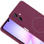 Galaxy A07 Kılıf M-safe Şarj Özellikli Zore Meta Kapak Siyah