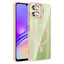 Galaxy A07 Kılıf Standlı ve Kamera Lens Hediyeli Zore Etro Kapak