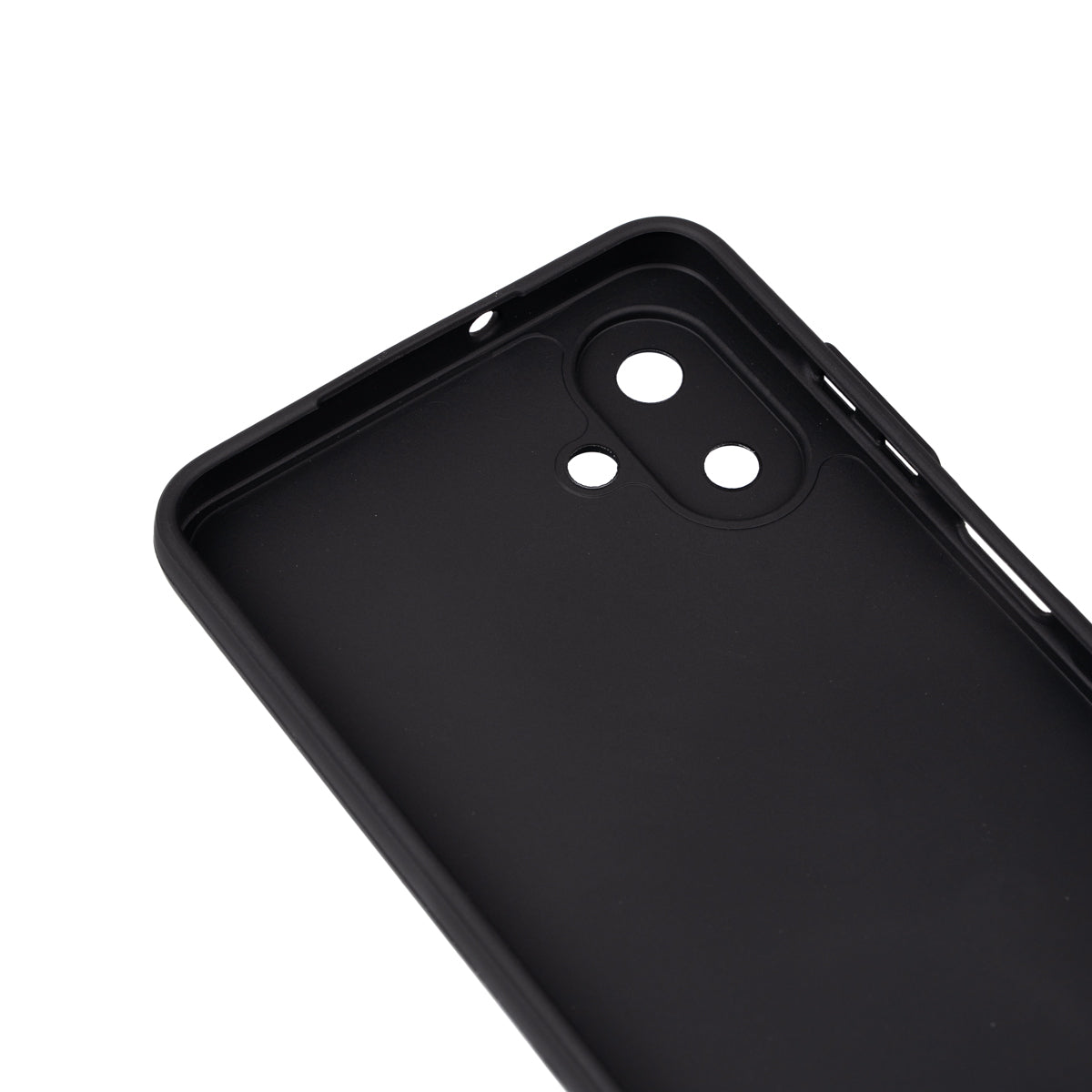Galaxy A07 Kılıf Zore Biye Silikon Siyah
