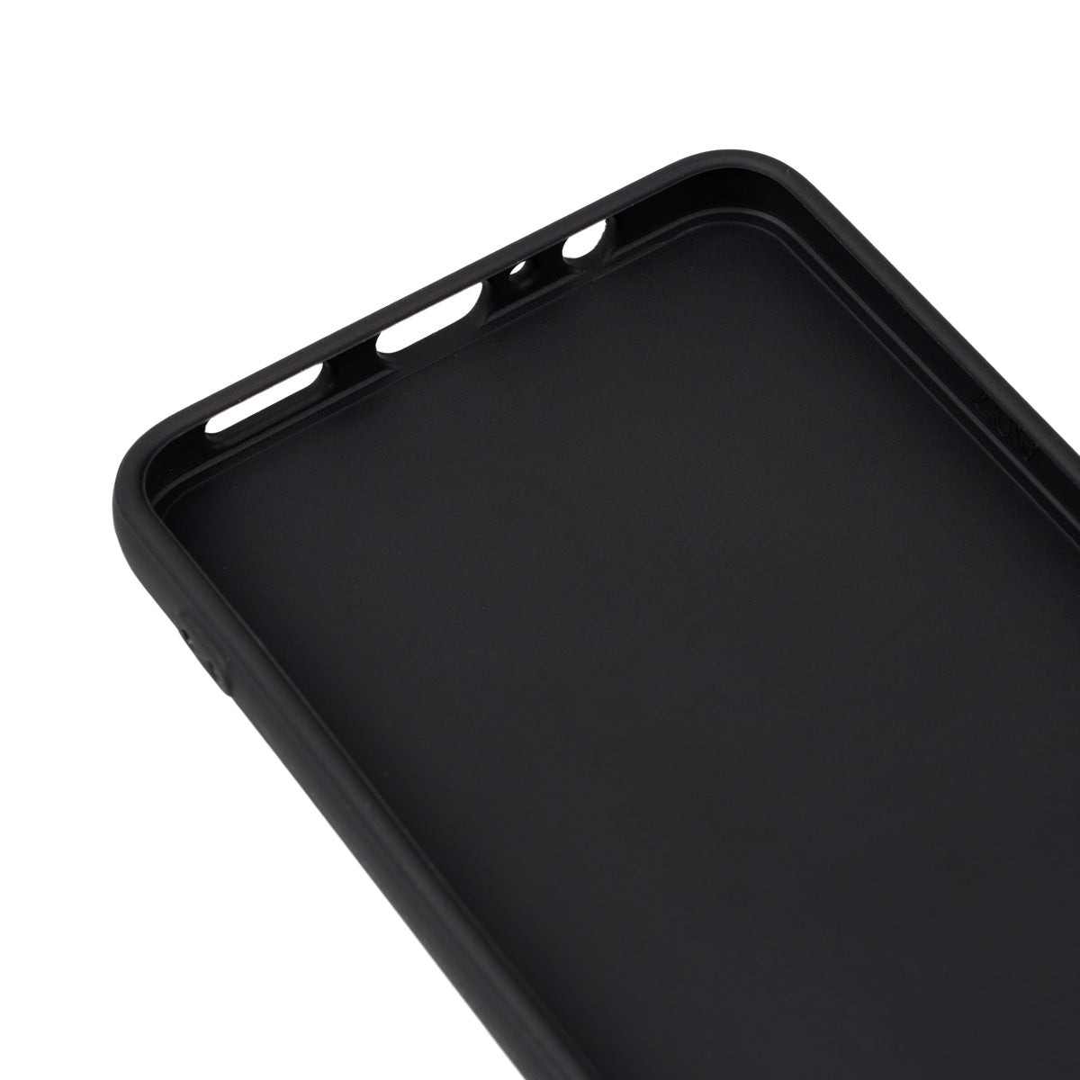Galaxy A07 Kılıf Zore Biye Silikon Siyah