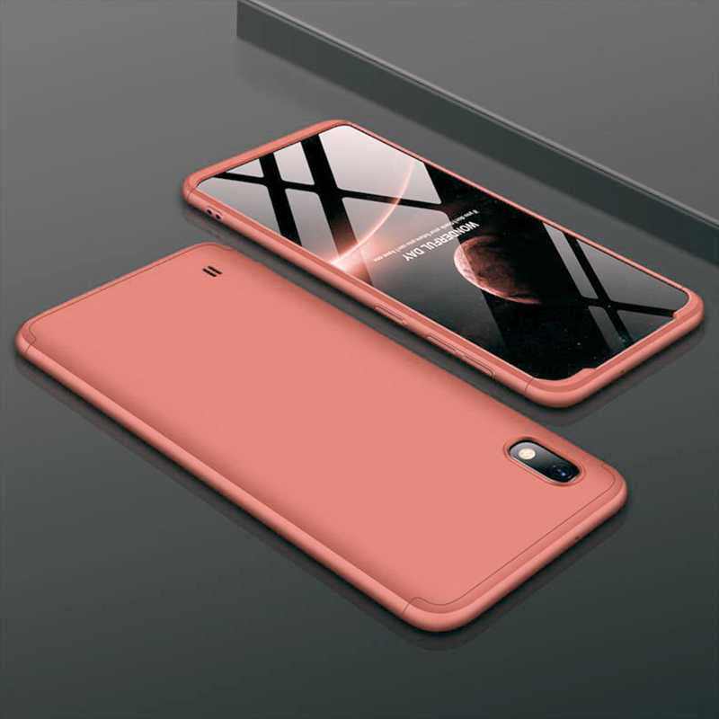 Galaxy A10 Kılıf Zore Ays Kapak Rose Gold