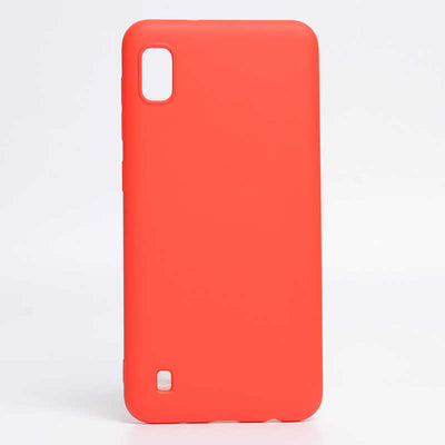 Galaxy A10 Kılıf Zore İnci Silikon Kırmızı