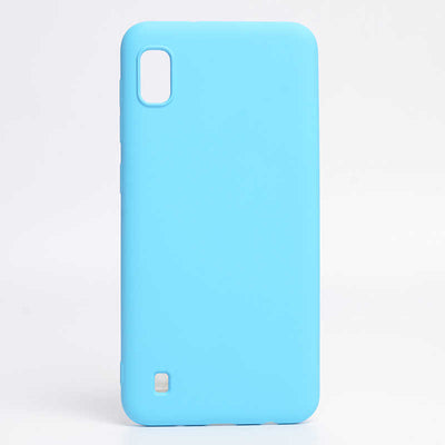 Galaxy A10 Kılıf Zore İnci Silikon Mavi