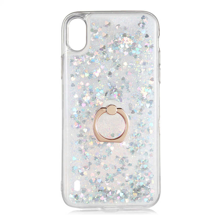 Galaxy A10 Kılıf Zore Milce Kapak Gümüş