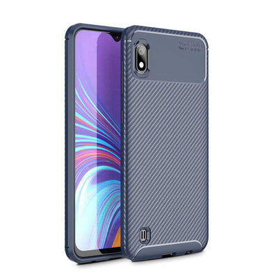 Galaxy A10 Kılıf Zore Negro Silikon Kapak Lacivert
