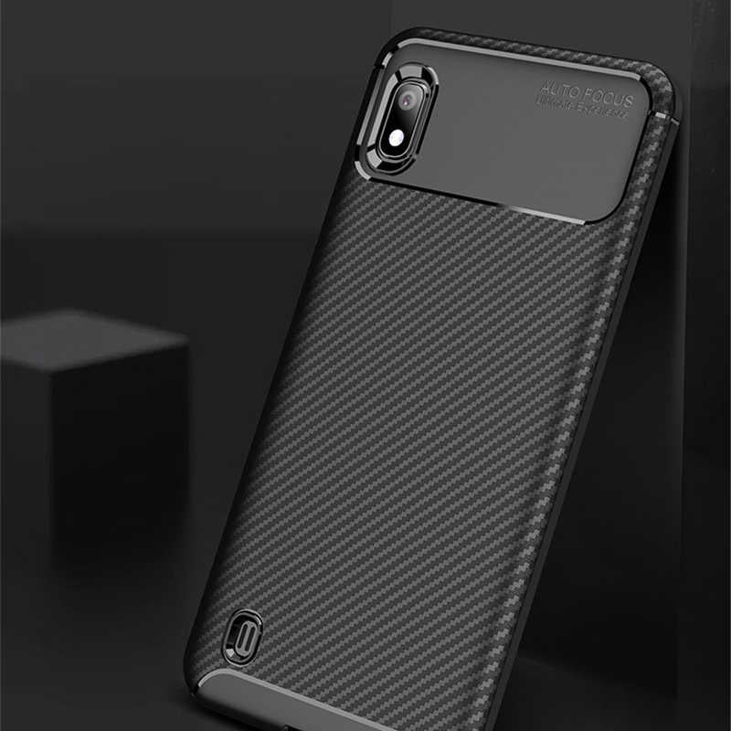 Galaxy A10 Kılıf Zore Negro Silikon Kapak Lacivert