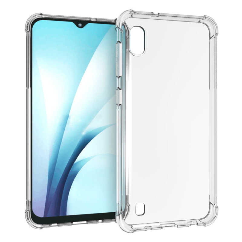 Galaxy A10 Kılıf Zore Nitro Anti Shock Silikon Renksiz
