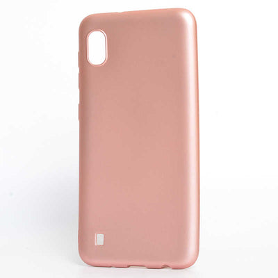 Galaxy A10 Kılıf Zore Premier Silikon Kapak Rose Gold