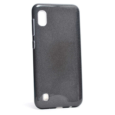 Galaxy A10 Kılıf Zore Shining Silikon Siyah