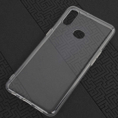 Galaxy A10S Kılıf Zore Süper Silikon Kapak Renksiz