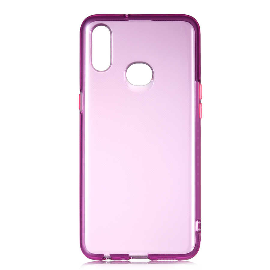 Galaxy A10S Kılıf Zore Bistro Kapak Mor