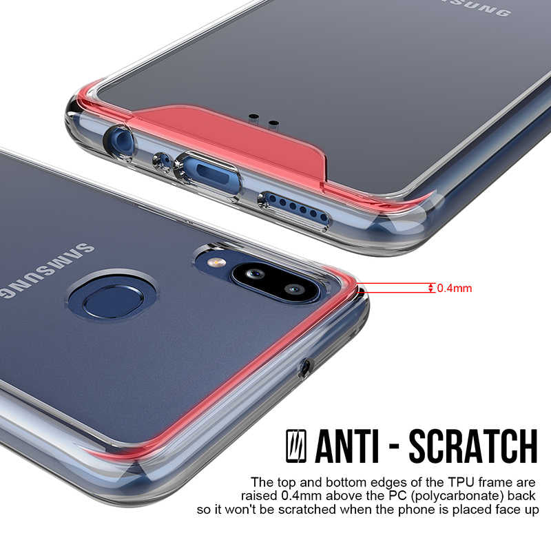 Galaxy A10S Kılıf Zore Gard Silikon Renksiz