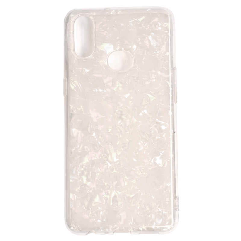 Galaxy A10S Kılıf Zore Mesa Silikon Beyaz