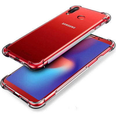 Galaxy A10S Kılıf Zore Nitro Anti Shock Silikon Renksiz