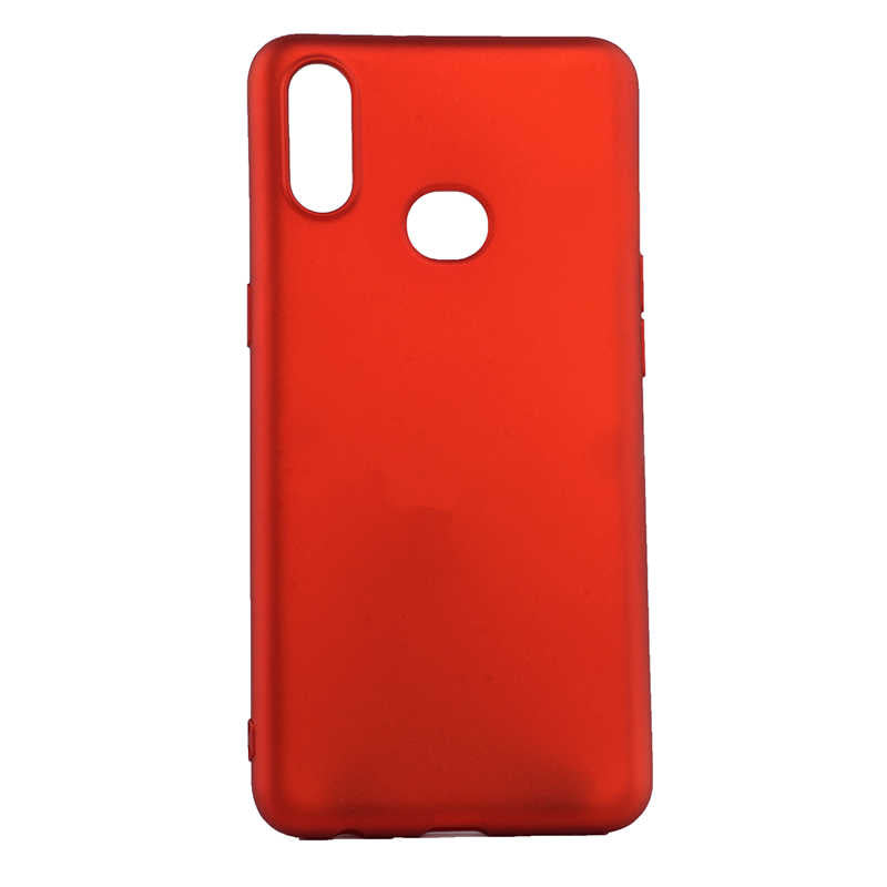 Galaxy A10S Kılıf Zore Premier Silikon Kapak Kırmızı
