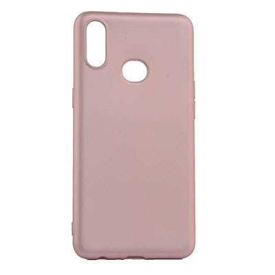 Galaxy A10S Kılıf Zore Premier Silikon Kapak Rose Gold