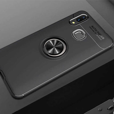 Galaxy A10S Kılıf Zore Ravel Silikon Kapak Siyah
