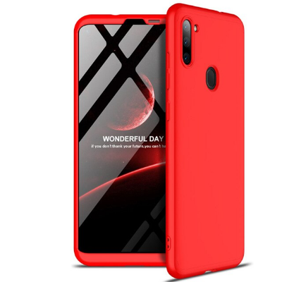 Galaxy A11 Kılıf Zore Ays Kapak Kırmızı