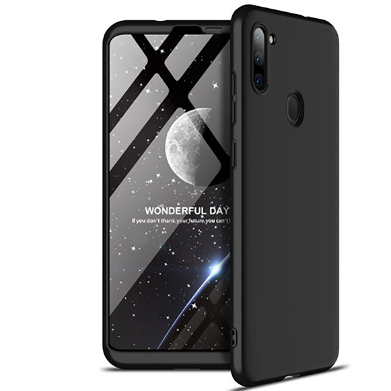 Galaxy A11 Kılıf Zore Ays Kapak Siyah