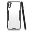 Galaxy A11 Kılıf Zore Parfe Kapak Siyah