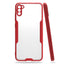 Galaxy A11 Kılıf Zore Parfe Kapak Kırmızı