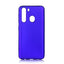 Galaxy A21 Kılıf Zore Premier Silikon Kapak Saks Mavi