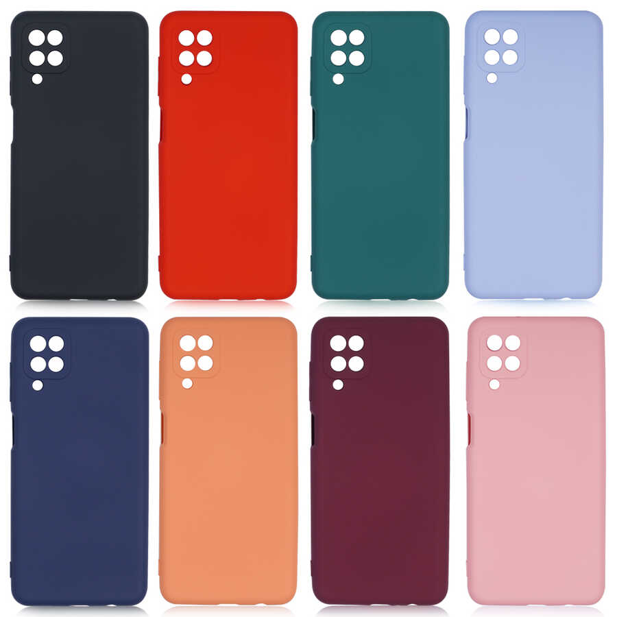 Galaxy A12 Kılıf Zore Mara Lansman Kapak Pembe Açık