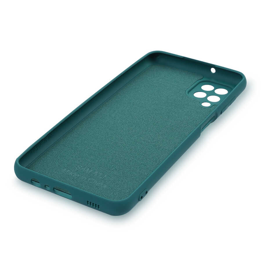 Galaxy A12 Kılıf Zore Mara Lansman Kapak Kırmızı