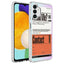 Galaxy A13 4G Kılıf Airbag Kenarlı Renkli Desenli Silikon Zore Elegans Kapak