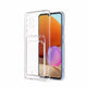Galaxy A13 4G Kılıf Kartlıklı Şeffaf Zore Setra Clear Silikon Kapak