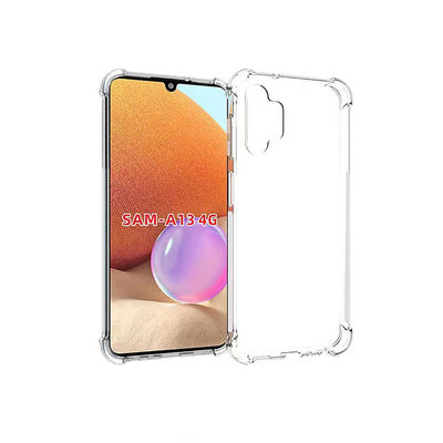 Galaxy A13 4G Kılıf Zore Nitro Anti Shock Silikon Renksiz