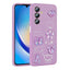 Galaxy A14 5G Kılıf Kabartma Figürlü Parlak Zore Toys Silikon Kapak Beyaz