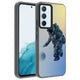 Galaxy A14 Kılıf Desenli Zore Dragon Sert Kapak Astronot
