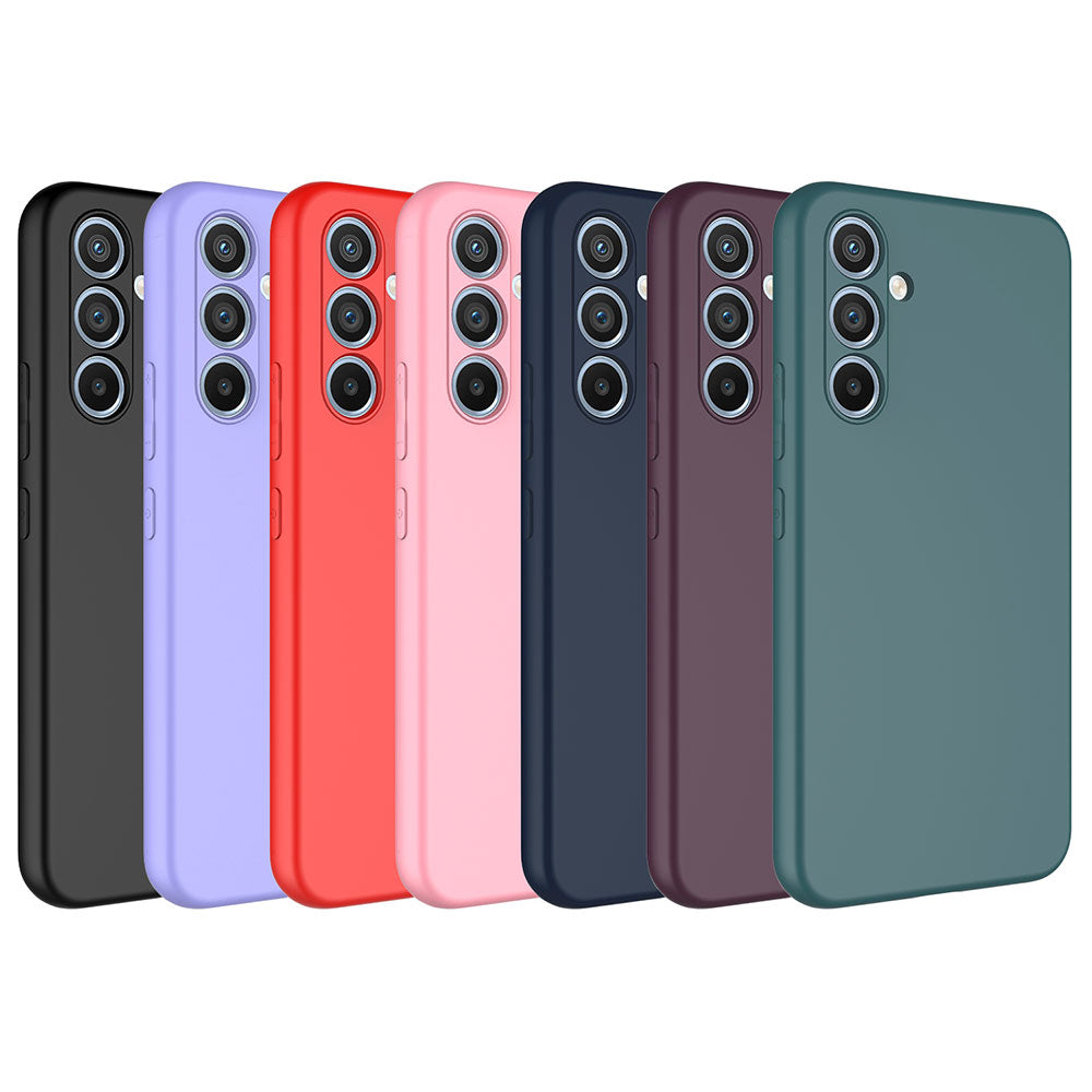 Galaxy A14 Kılıf Zore Mara Lansman Kapak Koyu Mor